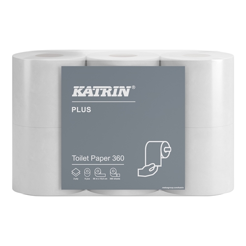 Toalettpapper 2-L Normal – Katrin Plus 50m 0,198kg – 42 st
