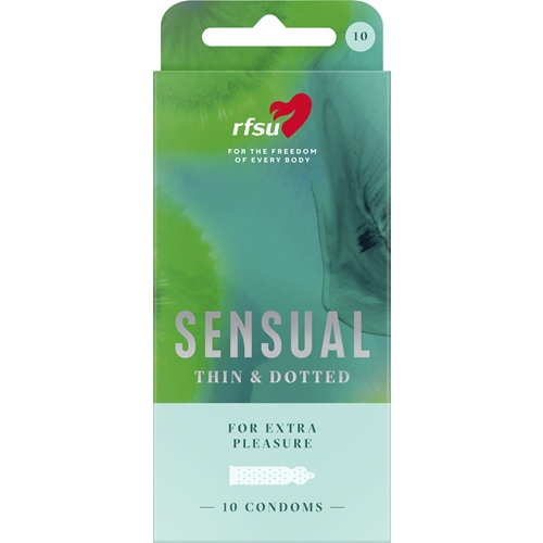 Kondom Sensual – L185xB53x0,06mm 12×10-p – 120 st