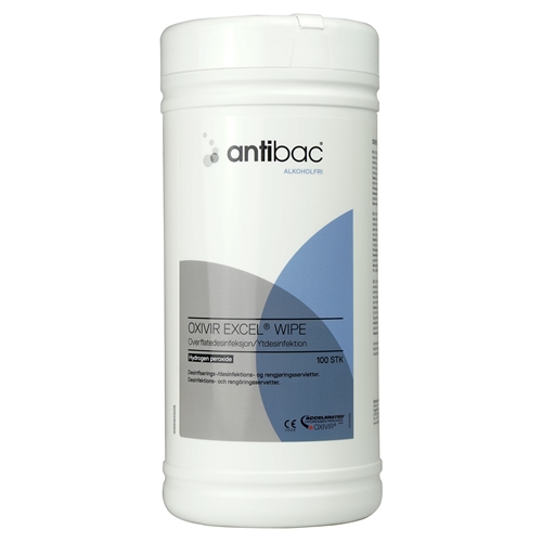 Ytdesinfektion servett Antibac – 20x30cm Oxivir Excel Wipe – 100 st