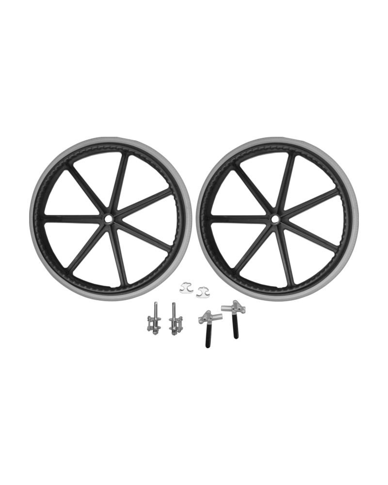 24″ hjul för toalettstol Kakadu Tilt