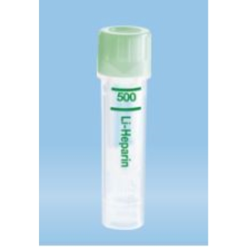 Kapillärrör Microvette – Li-heparin mörkgrön – 100 st