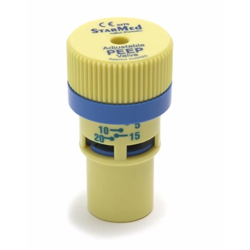PEEP ventil till revivator och CPAP – 0-20 cm H2O justerbar – 10 st