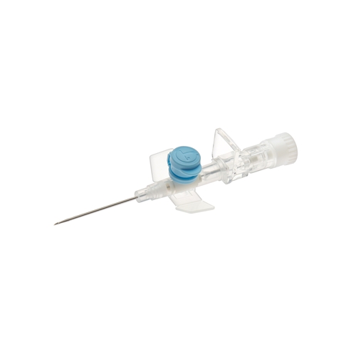 Infusionskanyl Vertus WP – 0,9x25mm 22G blå m port – 50 st