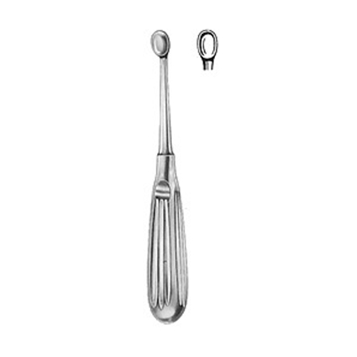 Slev sår oval Volkmann avd.kva – 6,8mm, 17cm