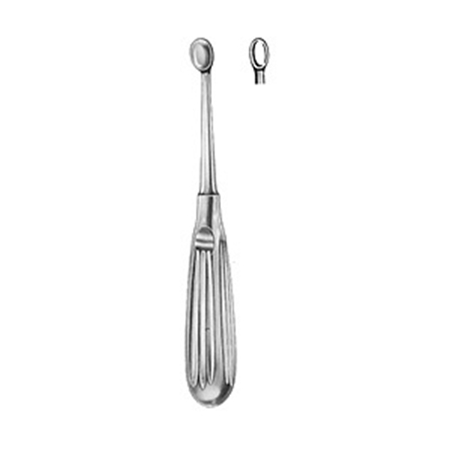 Slev sår oval Volkmann avd.kva – 4,4mm, 17cm