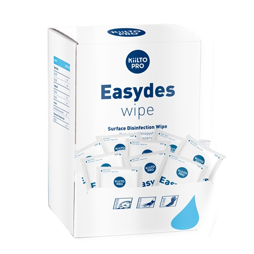 Ytdesinfektion servett Kiilto – m tensid Etanol styckfp – 150 st