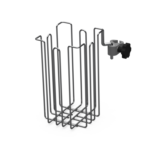 Papperskorg 10/20 liter rostfri