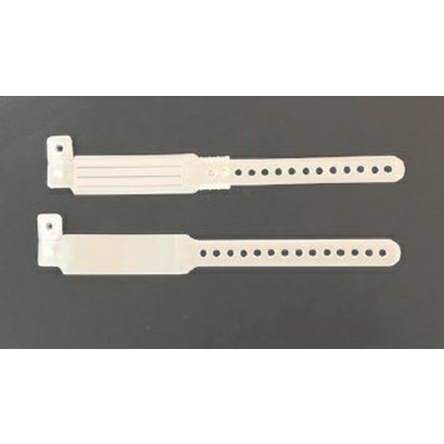 ID-band knapp ficka Veri-Color – små-/spädbarn etikett vit – 250 st