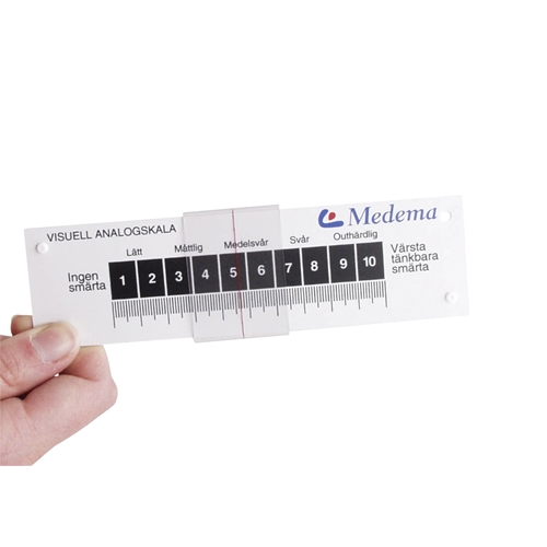 VAS-Skala Medema fickstorlek – 16×4,5cm