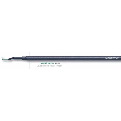 Diatermi laparoskopihook – 33cm PTFE-belagd – 6 st
