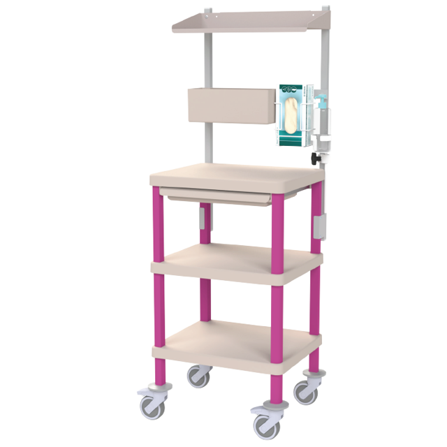 Bord 54×45 cm, 3 plan – Plommon Bord 54×45 cm, 3 plan – Plommon