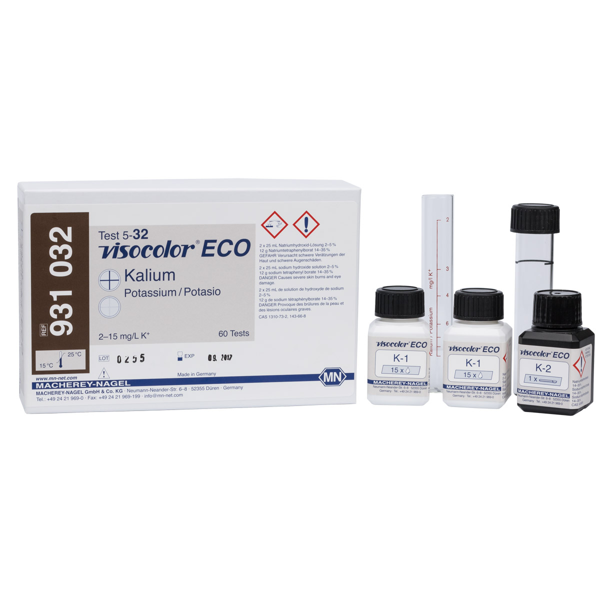 VISOCOLOR® ECO Test Kalium
