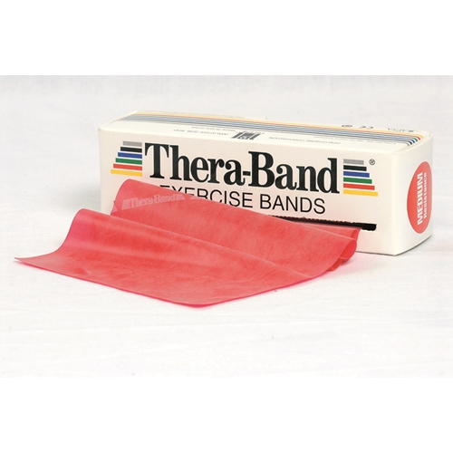 Träningsband Thera-Band – 5,5m medium röd