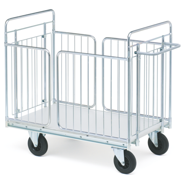 Paketvagn 400, för 500 kg 120×80 cm