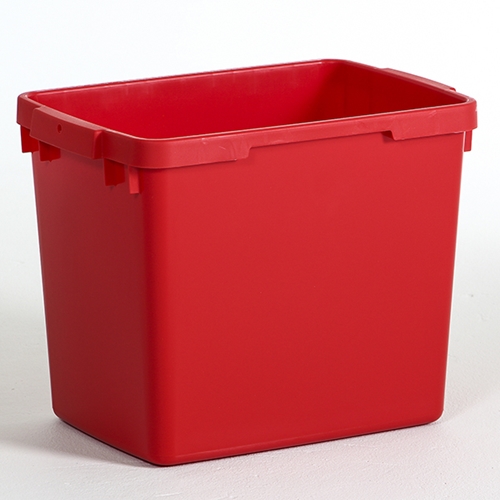 Sorteringsbox – 25L avfall röd