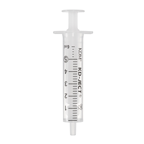 Spruta luer 2komp KD-Ject – 5ml grad 0,2ml excentrisk – 100 st
