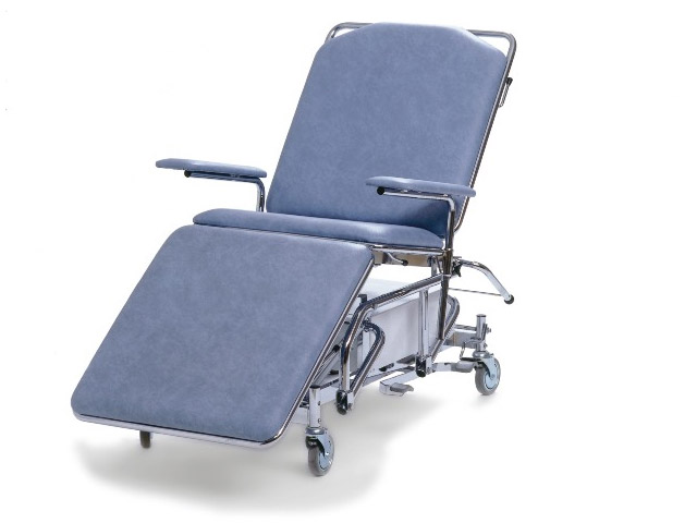 Undersökningsbrits 3-delad, hydraulisk