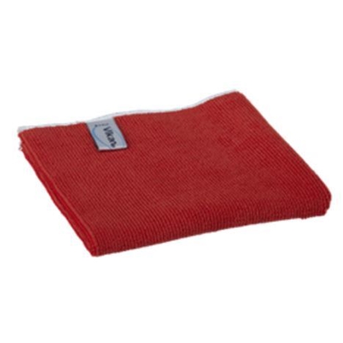 Torkduk mikrofiber Vikan Basic – 32x32cm röd – 5 st