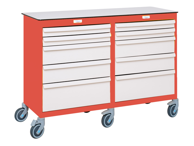 Mobil arbetsstation 2 block – Korall Mobil arbetsstation 2 block – Korall