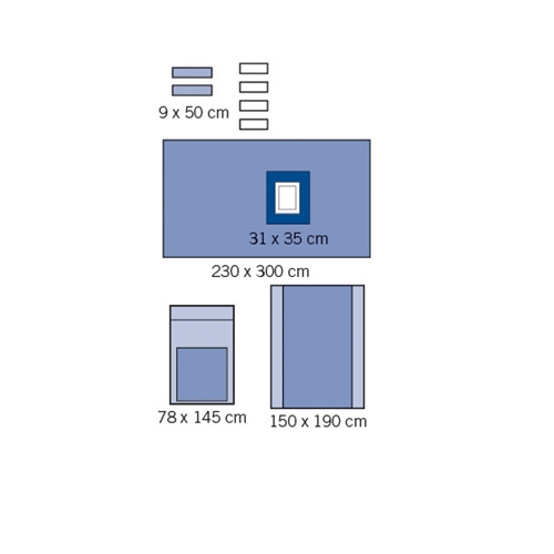 Op set Laparaskopi evercare – assbordspåse – 14 st