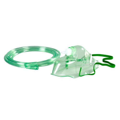 Syrgasmask Hudson – vuxen m reserv ftalatfri slang
