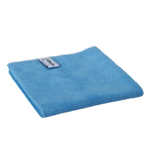 Torkduk mikrofiber Vikan Basic – 32x32cm blå – 5 st