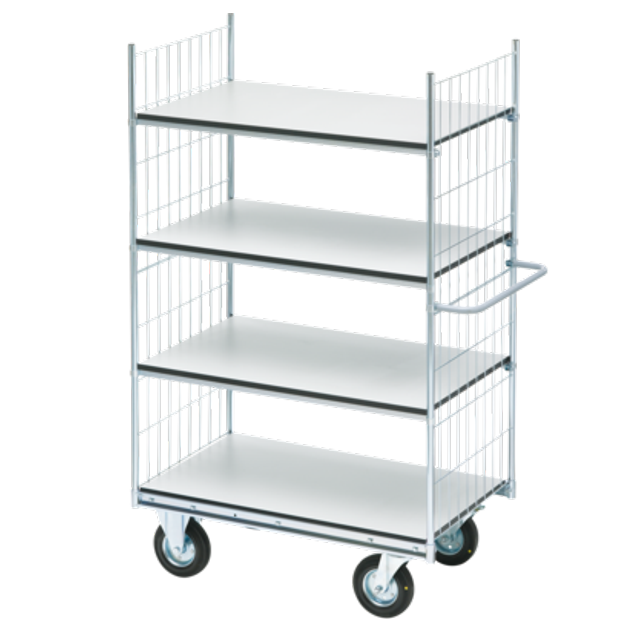 Hyllvagn 300/24, för 300 kg, i ESD-utförande