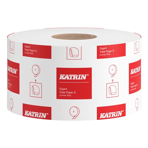 Toalettpapper 1-Lag Gigant – Katrin Basic 265m 0,648kg – 12 st