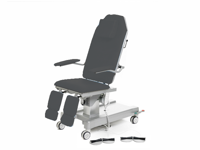 Fotvårdsstol – Patientvikt upp till 215 kg – Antracitgrå 897 Fotvårdsstol – Patientvikt upp till 215 kg – Antracitgrå 897