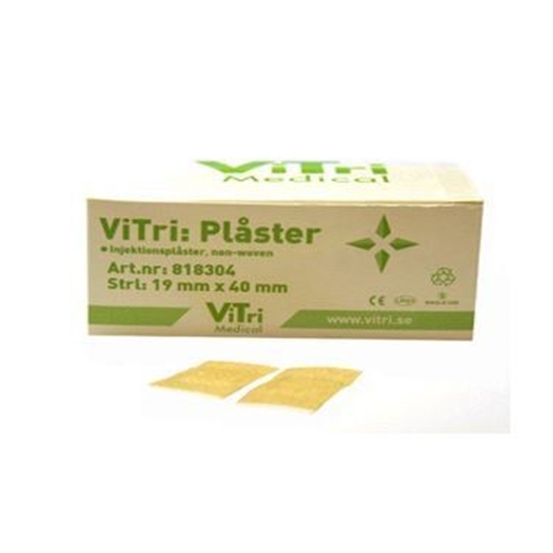 Injektionsplåster nonwoven Vitri – 1,4x4cm beige – 250 st
