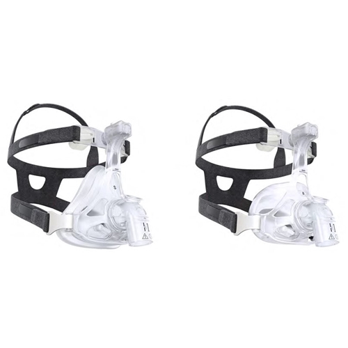 Ventilatormask AV541 – L m CapStrap std knärör – 10 st