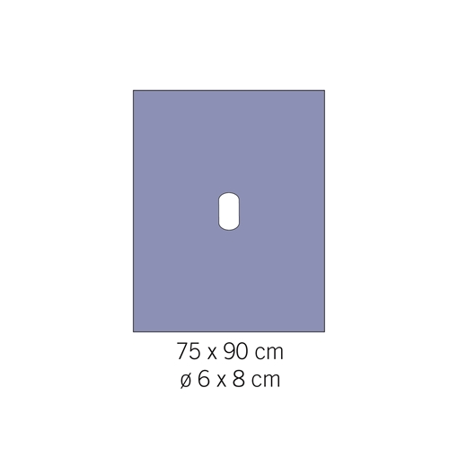 Hålduk evercare – 75x90cm hål 6x8cm – 100 st