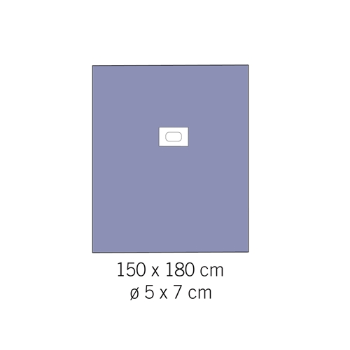 Hållakan häftande evercare – 150x180cm hål 5x7cm – 56 st