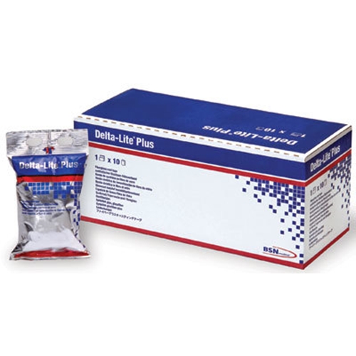 Gipsbinda Delta-Lite Plus – 10cmx3,6m glasfiber vit – 10 st