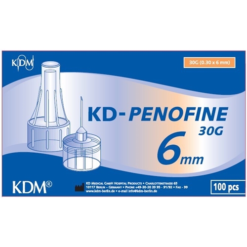 Pennkanyl KD-Penofine – 30G (0.30 x 8 mm) Gul – 100 st