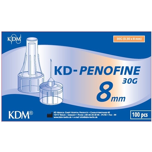 Pennkanyl KD-Penofine – 30G (0.30 x 6 mm) Turkos – 100 st
