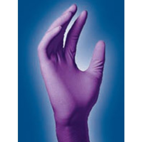 Undersökningshandske Purple Nitril – Medium 7,5 puderfri – 100 st