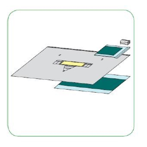 Op set Vertikallakanset Barrier – 330x240cm (25x86cm) m incisio – 6 st