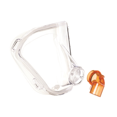 Ventilatormask BiTrac MaxShield – L säkerhetsventil