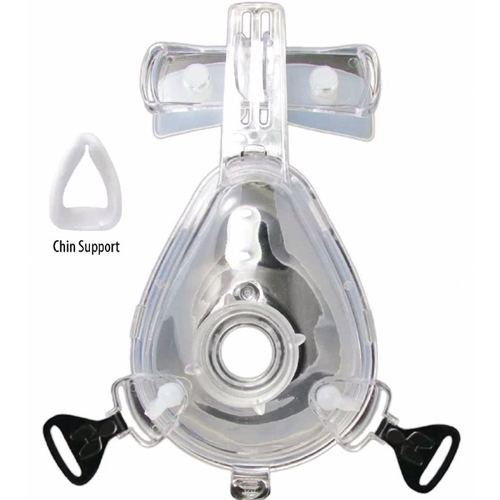 Ventilatormask BiTrac FullFace – S hakstöd