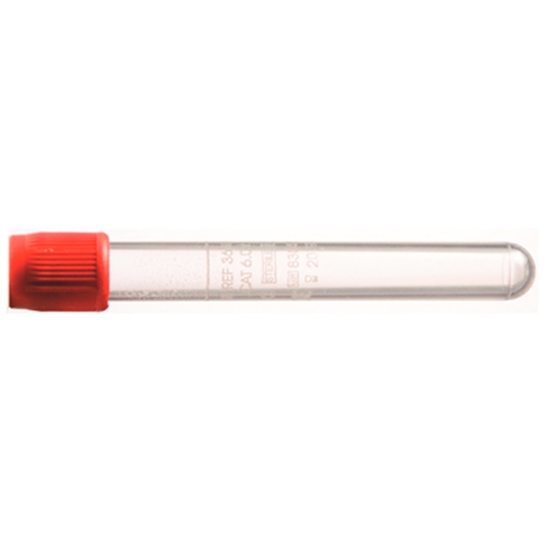 Vakuumrör BD Vacutainer CAT transparent etikett – 7/6ml serum röd – 100 st