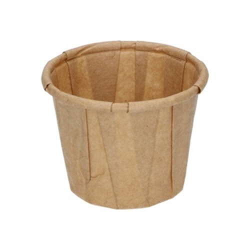 Bägare papper (medicinbägare) – 2,25cl ej CE-märkt brun – 5000 st