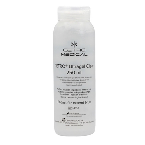 Ultraljudsgel WP CLEAR – 260g/250mL