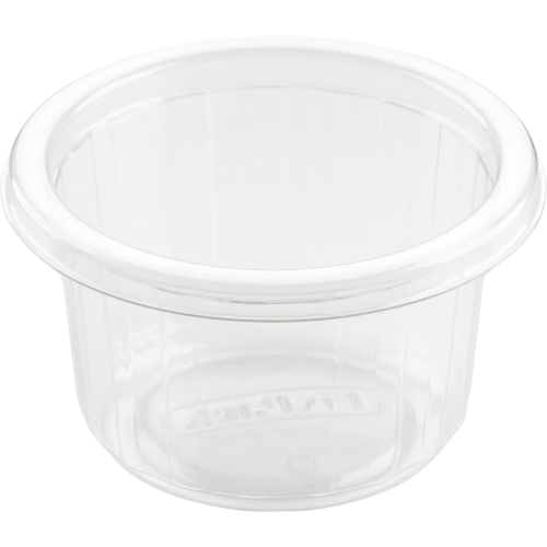 Plastform APET rund Fixpack – 110ml 80x80x46mm transparent – 50 st