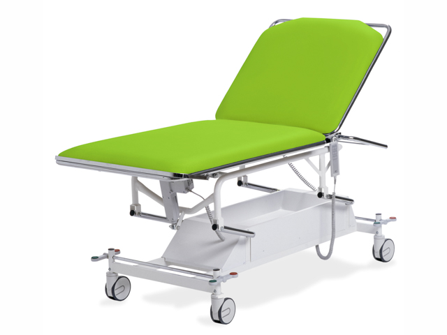 Undersökningsbrits för 300 kg belastning, 2-delad – Lime 893