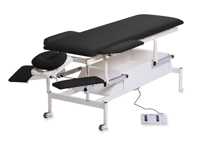 Tarsus Fysio 1, elektrisk brits – Svart 499