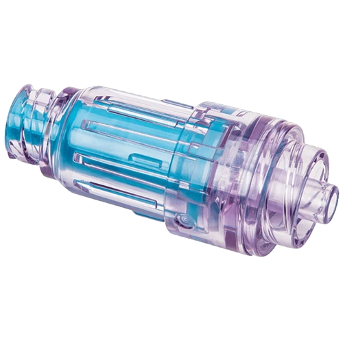 Injektionsventil MaxPlus Clear – utan slang, positivt tryck – 100 st