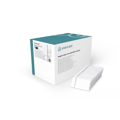 Op duk nonwoven med röntgentråd 5p – 40x65cm svart evercare – 160 st