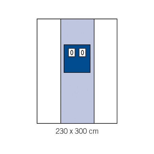 Op lakan Angiografi evercare – 230x300cm – 30 st