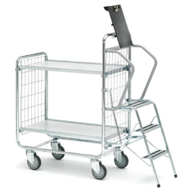 Stegvagn 100, 2-plan, för 200 kg